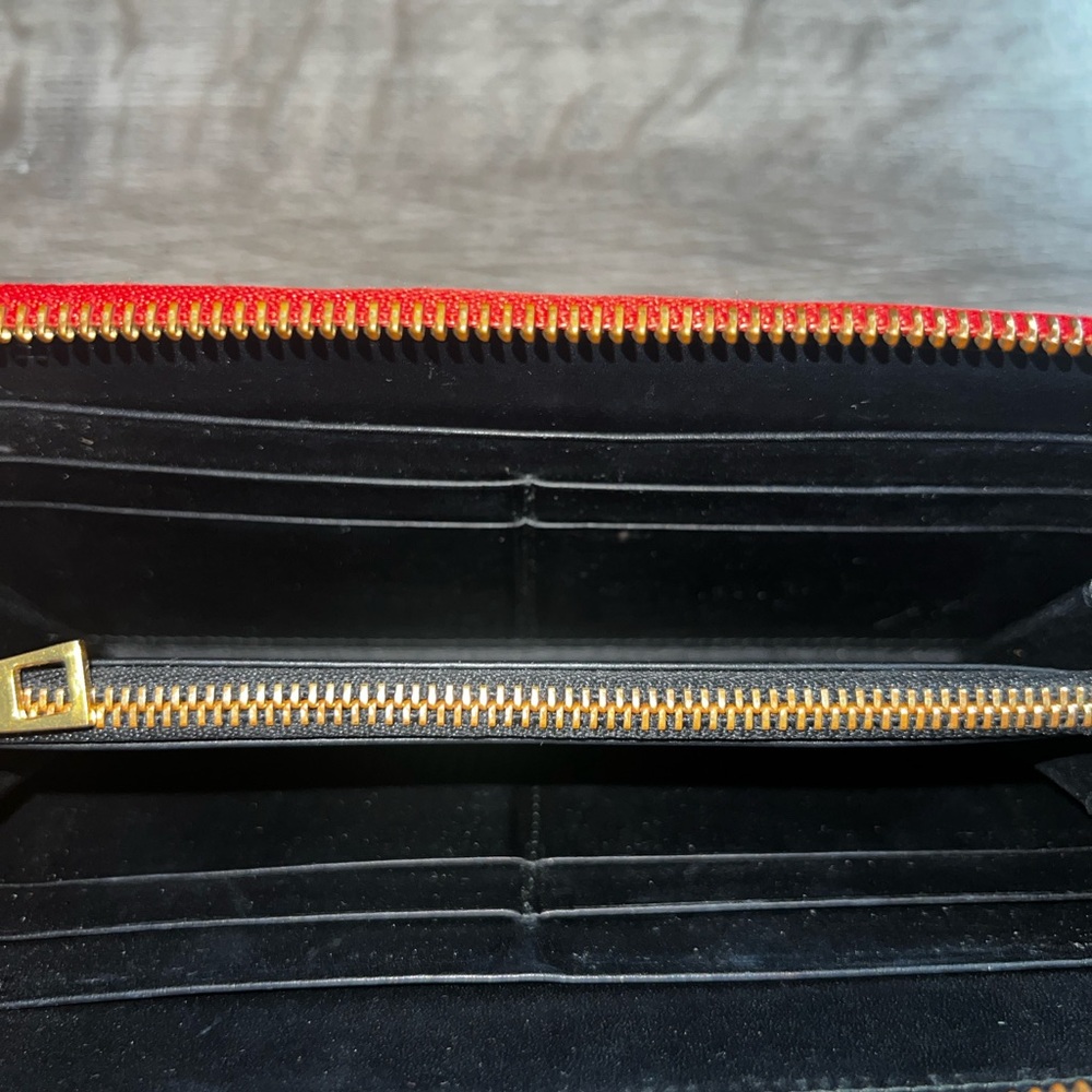 Red Loewe Long Wallet - Picture 13 of 14